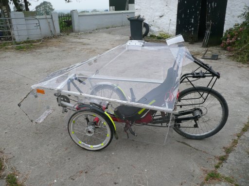 Trike with fairing