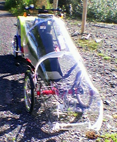 Trike with fairing (and trailer)