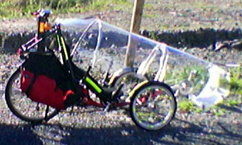 Trike with fairing (and trailer)