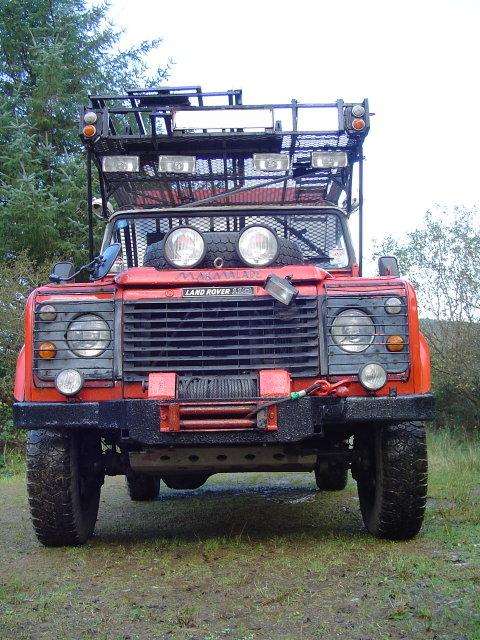 Marmalade the Land Rover